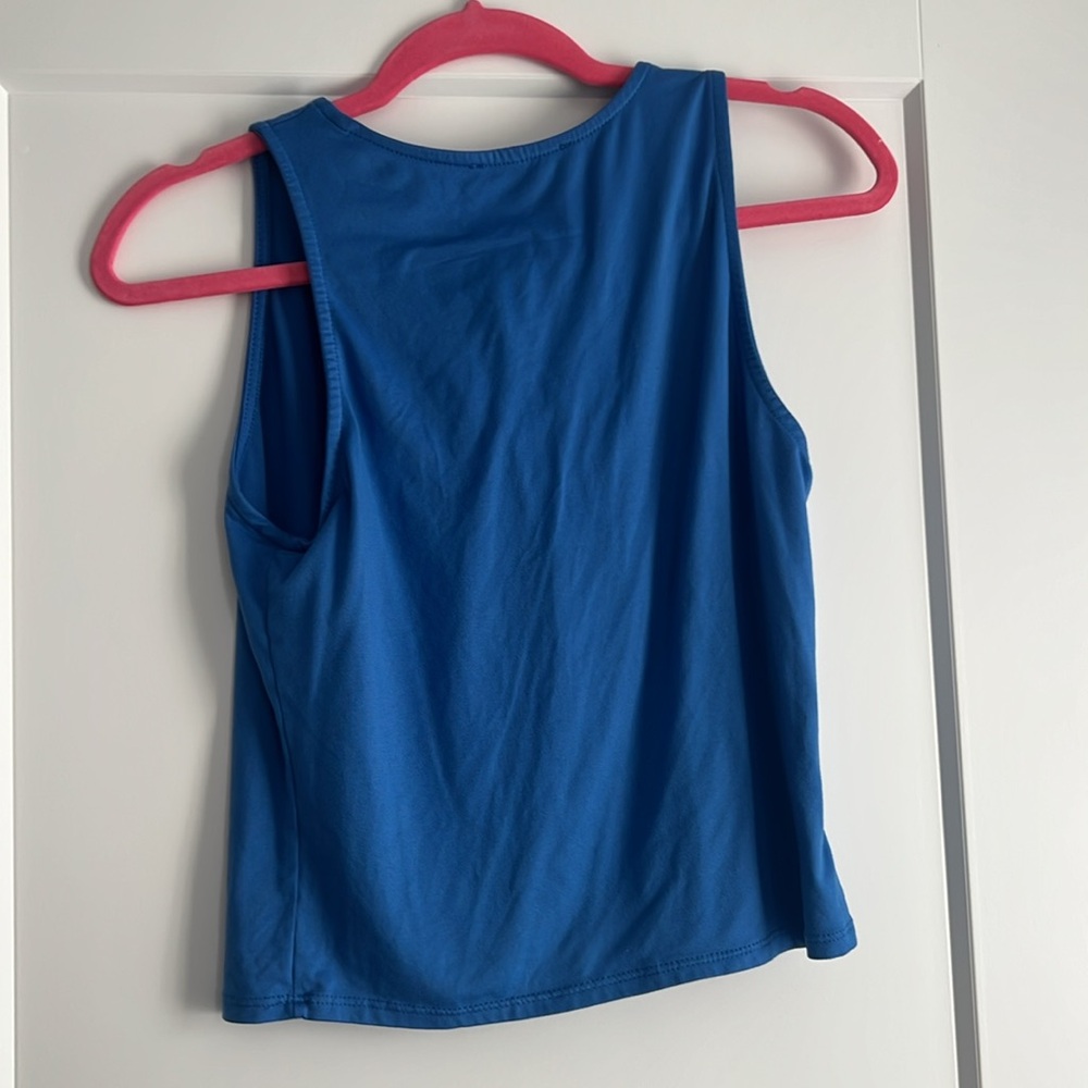 Blue tank top - Picture 3 of 3